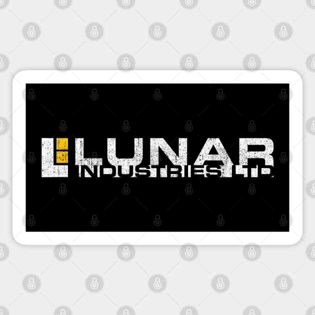 Lunar Industries (MOON) Sticker by huckblade